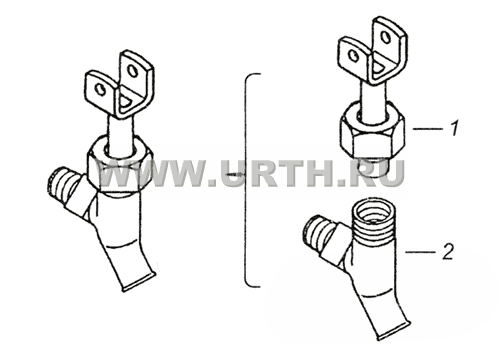 5320-1305010 Кран сливной системы охлаждения